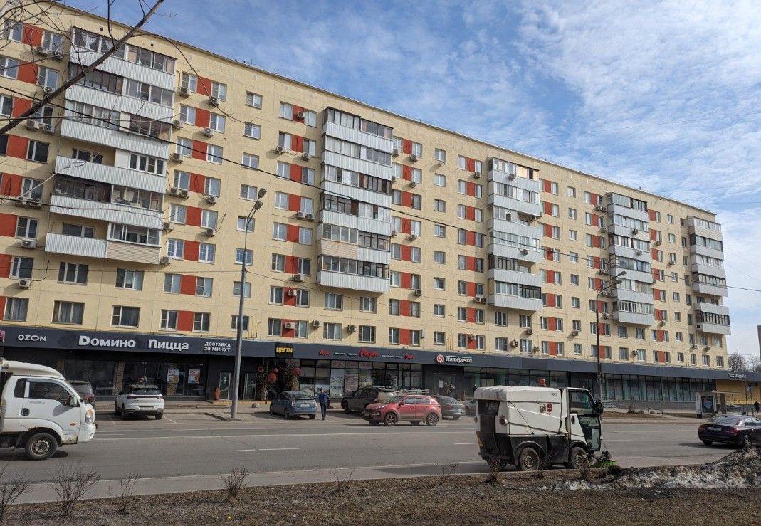 фасад дома, здание по адресу г Москва, ул Большая Переяславская, д 10